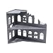 Ruined Building, Terrain Scenery for Tabletop 28mm Miniatures Wargame, 3D Printed and Paintable, EnderToys