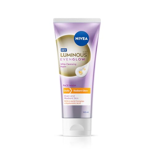 Image of NIVEA Luminous Even Glow Whip Foam Face Wash 100 ml