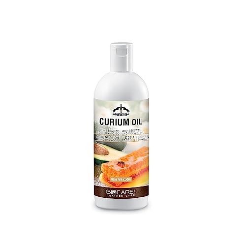 Huile pour cuir premium Veredus Curium soin haute protection cire d'abeille