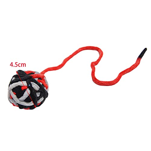 Juguetes para gato de interior: bola con campana interactiva y pelotas kitten para morder 7