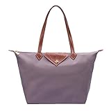 ⭐Einfaches Design und einfach zu bedienen ------ elegante Nylon-Handtasche, leicht, stilvoll, lässig und langlebig. Geeignet für den täglichen Gebrauch: Büro, Arbeit, Schule, Reisen, Strand ...