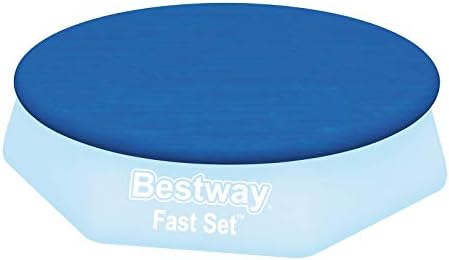 Bestway 58032-19 Fast Set Swimming Pool Cover, Blue, 244 cm