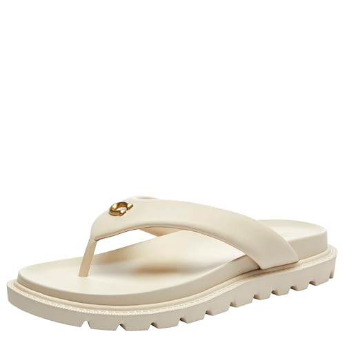 COACH Tongs Brynn femme chaussures été légères et sandales de plage chic