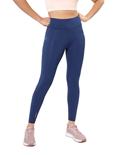 Image of CULT Women's Solid Polyester 4-Way Stretch, AbsoluteFit Training Tights, Moisture-Wicking, Leggings for Sports, Gym, Active Wear