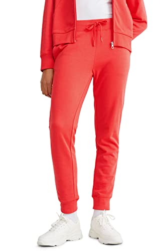 C&A Damen Jogginhose Hosen Baumwolle|Polyester rot XL S-L-R