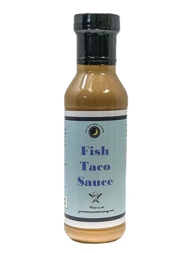 Fish Taco Sauce | Crafted in Small Batches | 12 fl. oz. Flavor Lock Bottle | Premium | Flavorful Fish Taco Sauce – Perfect for Serving with Grilled Fish and Tacos!