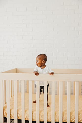 Image of Copper Pearl Premium Knit Baby Crib Sheets for Standard Mattresses, Breathable and Soft, Vance