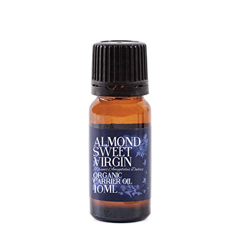 Mystic Moments | Sweet Almond Virgin Organic Carrier Oil - 10ml - 100% Pure