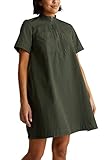 Modisches edc Kleid edc by ESPRIT Damen Esprit Kleid, Khaki 323, 34