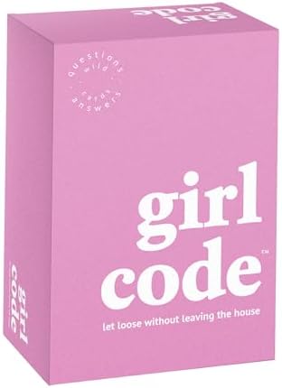 Girl Code Party Game with 275 Hilarious Q&A Cards Written by Wome...