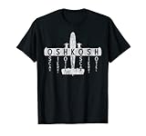 Ce produit met en valeur la ville unique de l'aviation d'Oshkosh dans le Wisconsin. Procurez-vous ce produit pour montrer son soutien pour le pilote, regarder des spectacles aériens ou apprendre l'histoire de l'aviation.
