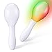 Maracas Lumineux LED Jouets de Maracas Lumineux Multicolores Hochet à Percussion Accessoires d'Acclamation de Bruiteur Faveur de Fête pour Fête Bar Concert
