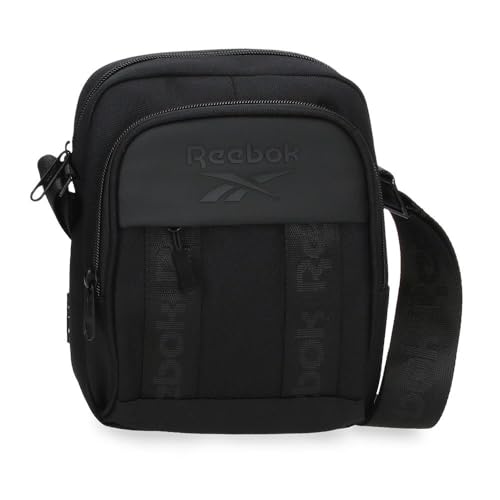 Bandolera mediana Reebok Baltimore de poliéster resistente con correa ajustable