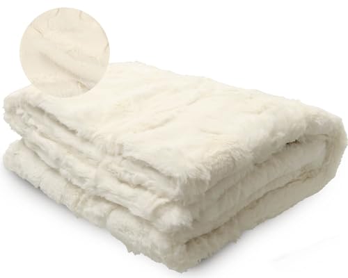 Peluche Lux Faux Fur Baby Blanket 29"x36