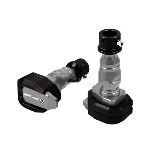 Para Para ZX-4R ZX-4RR 2023 2024 Motocicleta CNC Protección Contra Caídas Marco Deslizante Carenado Protector Crash Pad Protector Deslizadores De Protectores De Caída(15)