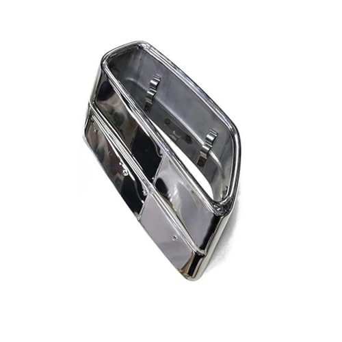 Cadre de tuyau d'échappement argenté look pack M pour BMW G30 G31