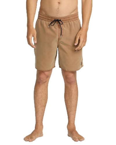 Volcom Men's 17-inch Elastic Waist Surf Swim Trunks