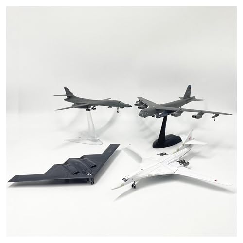 Avión de transporte miniatura B-52H gris para maquetas estáticas 2