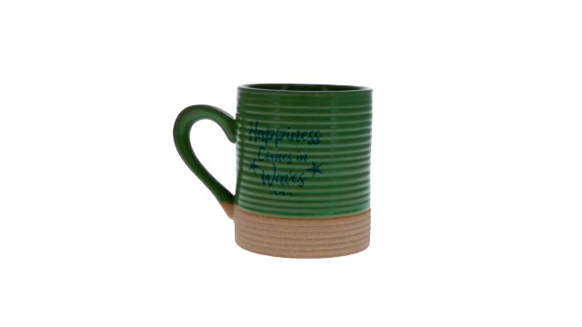 Taza de cerámica con tortuga marina miniatura 6
