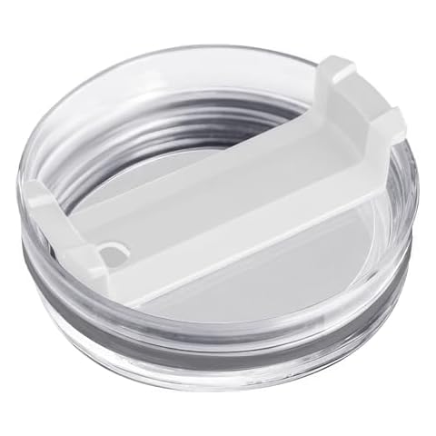 34HD 40 oz Tumbler Replacement Lid, Spill-Proof Splash Resistant Cover, Clear 1-Pack Lid for 40 oz Coffee Mug Cover
