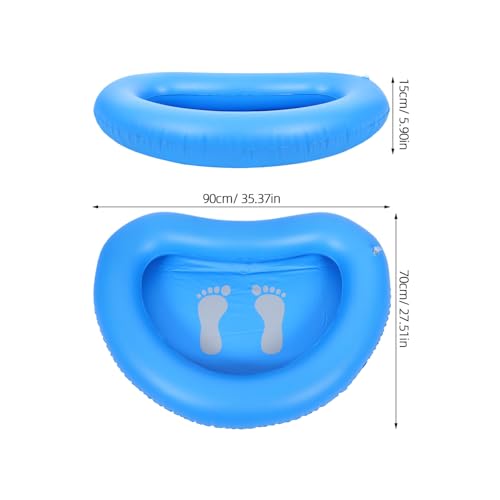 Lavabo inflable para pies POPETPOP para piscinas y spa miniatura 6