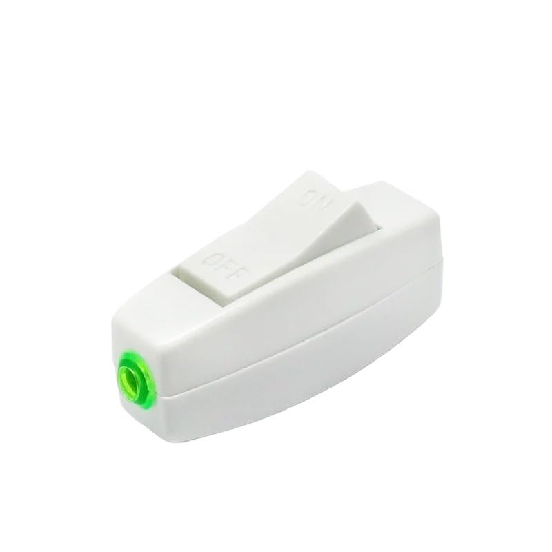 FL3-KCD5-001W 1 Pcs Most Popular Lighting Accessories White/Black Bed Light Cord Control ON/Off Switch(Black) image 5