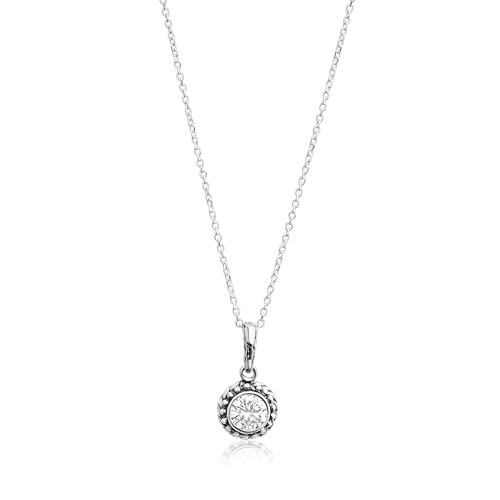 Collier argent 925 femme idée cadeau anniversaire avec oxyde de zirconium