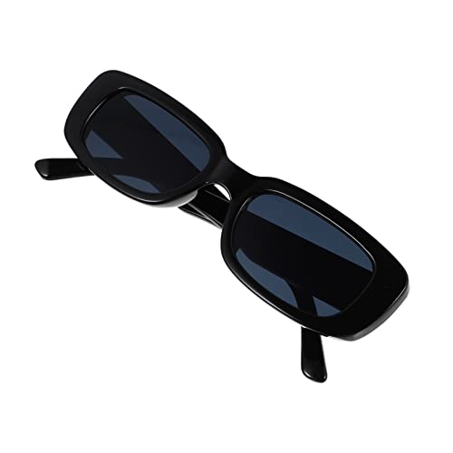 1pc Square Frame Sunglasses Lady Gifts Gift for Adults Oversized Glasses Sunglasses Black Oversized