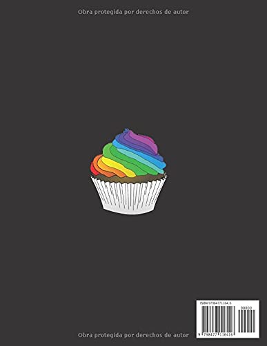 Vista 2 de NO PUEDES COMPRAR LA FELICIDAD PERO SI PUEDES COMPRAR CUPCAKES AGENDA, DIARIO, CUADERNO DE LÍNEAS, LIBRETA, LIBRETA ESCOLAR, CUADERNO PARA APUNTES