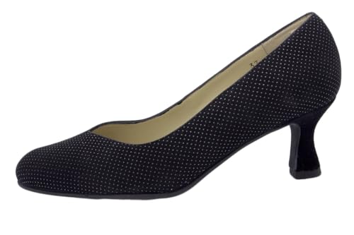 Chaussures en daim noir PieSanto 225236 pour femme en taille 37 EU
