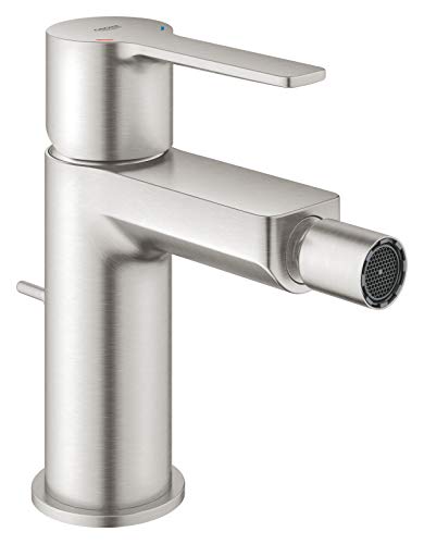 Grohe Lineare.–.Batería monomando bidé, 33848DC1, Supersteel