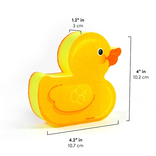 Image of Genuine Fred, Scrub-A-Duck, Kitchen Sponge, Yellow