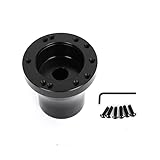 Mad Hornets Golf Cart Aluminium Lenkrad Adapter Nabe passend für Club Car DS 1984-up Schwarz