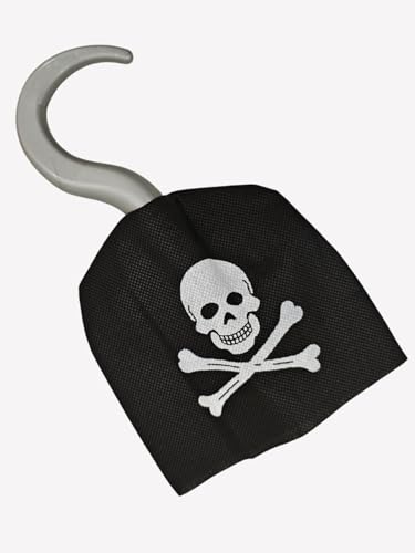 Image of BookMyCostume Pirate Costume Accessory Set Collection - Role-Play Outfit, Captain Vest, Hat & Themed Props for Kids - Ideal for Halloween, School Annual Day, Theme Parties & Return Gifts | 6-12 Yrs