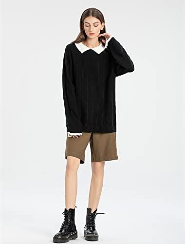 Review: Minibee Women’s Collar Knitted Sweater Cozy Chic Must-Have