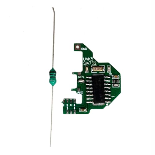 JUCHRZEY del módulo de modificación Agregar función FM de Larga/Media/Corta Módulo de modificación de componentes del oscilador de Cristal SI4732 Chip para Quansheng -K5 -K6