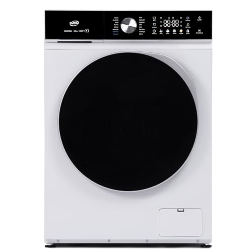Daya Lavatrice Magic9A, 9 kg, 1400 giri/min, Display Touch LCD a Colori, Motore BLDC Inverter, Classe A, Programma Vapore, Baby Care, My Cycle, Cicli Rapidi, Super Spa, Night Wash
