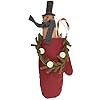 Primitives by kathy snowman mitten doll  urban country home decor