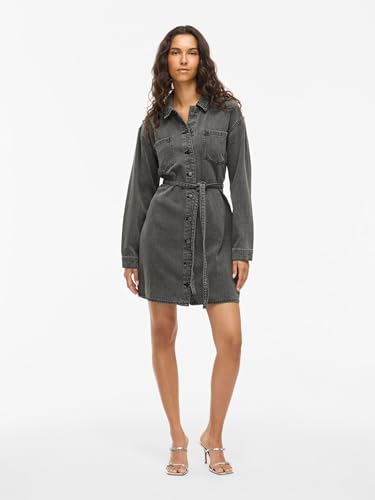 Robe denim Vikiki VILA pour affiner la silhouette confortablement