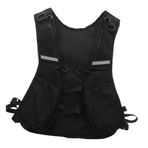 Gilet de course réfléchissant pour homme veste de cyclisme avec poche téléphone