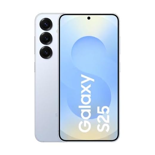 Samsung Galaxy S25 AI 128GB Smartphone in Hellblau
