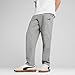 Puma Men's Essentials Logo Fleece Sweatpants, Medium Gray Heather SS25, Ess No. 1 Sweatpants Fl Op