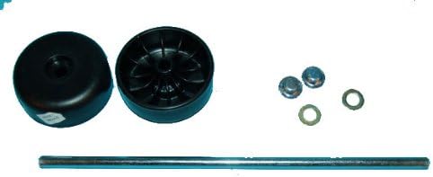 EurekaSanitaire Kit de eje de rueda para aspiradoras verticales