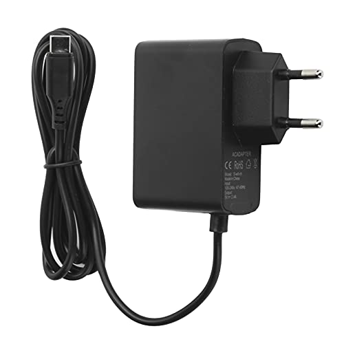 Chargeur de Commutateur, Chargeur D'adaptateur Secteur pour Switch Game Coole, Alimentation de Voyage à Domicile 100‑240 V, Performances Stables à Faible Consommation D'énergie