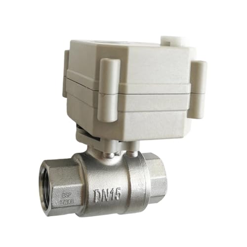 Vanne électrique avec commande manuelle 1/2 pour sécuriser l'eau - 6