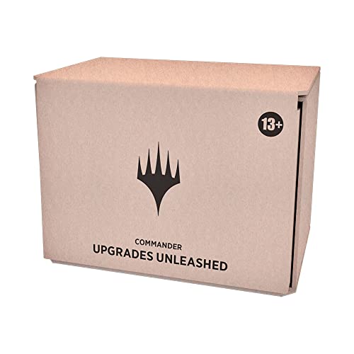 Magic The Gathering Kamigawa: Neon Dynasty Commander Deck – Upgrades Unleashed (Red-Green) | Minimal Packaging Version