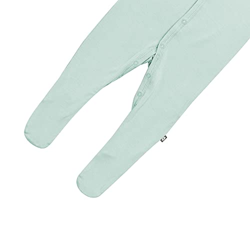 Image of KYTE BABY Soft Organic Bamboo Rayon Footies, Snap Closure, 0-24 Months, Solid Colors