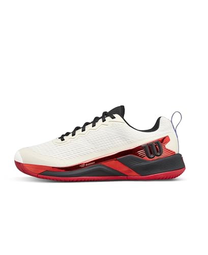 Wilson Men's Rush Pro 4.5 Tennis Shoes, Zapatos de Tenis Hombre, Infrarrojos, 44 EU Wilson Men's Rush Pro 4.5 Tennis Shoes, Zapatos de Tenis Hombre, Infrarrojos, 44 EU