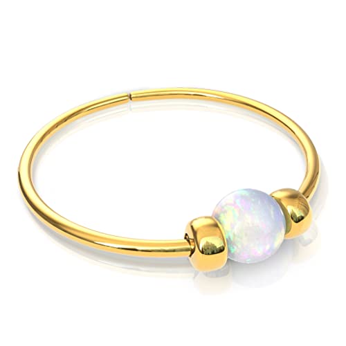 Generic Tiny Nose Ring Hoop - 24 Gauge Gold Filled Nose Ring - Simple 24G 14K Gold-Filled Nose Piercing -7Mm Diameter 0.2 Inches Nose Hoop- Handmade Body Jewelry For Women thumb #4