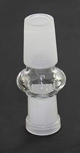 Budawi® Adapter Chillum 18.8er auf 14.5er Kupplung für Glaskopf Schliffadapter Adapterstück Glasbong – Bild 6